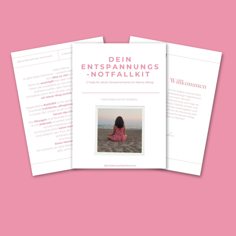 5 Minuten Entspannung für Mamas – kostenloses PDF